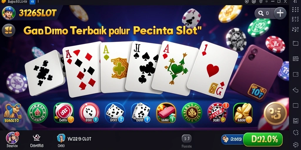 Gameplay menarik 3126SLOT dengan tema Domino.
