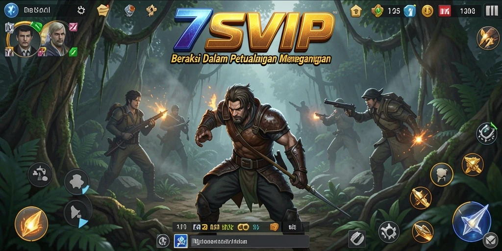 Tampilan gameplay 7SVIP yang mendebarkan dan penuh aksi.