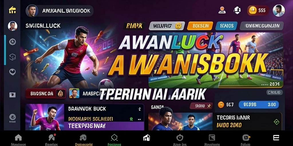 Tangkapan layar utama <strong>AWANLUCK</strong> menunjukkan antarmuka taruhan yang menarik.