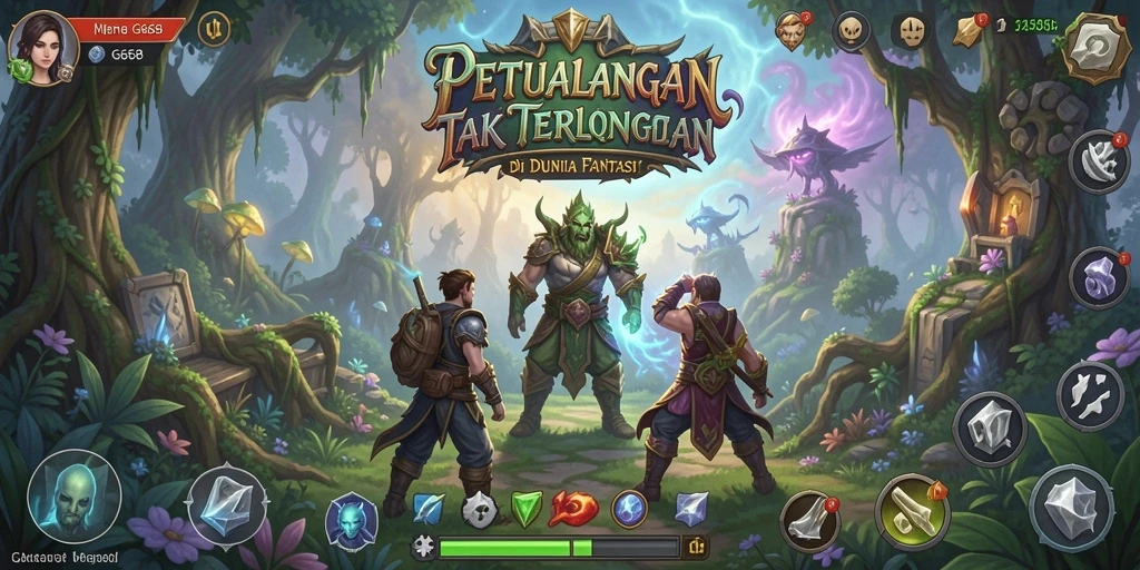 Screenshot G668 menampilkan aksi epik dalam sebuah petualangan yang mendebarkan.