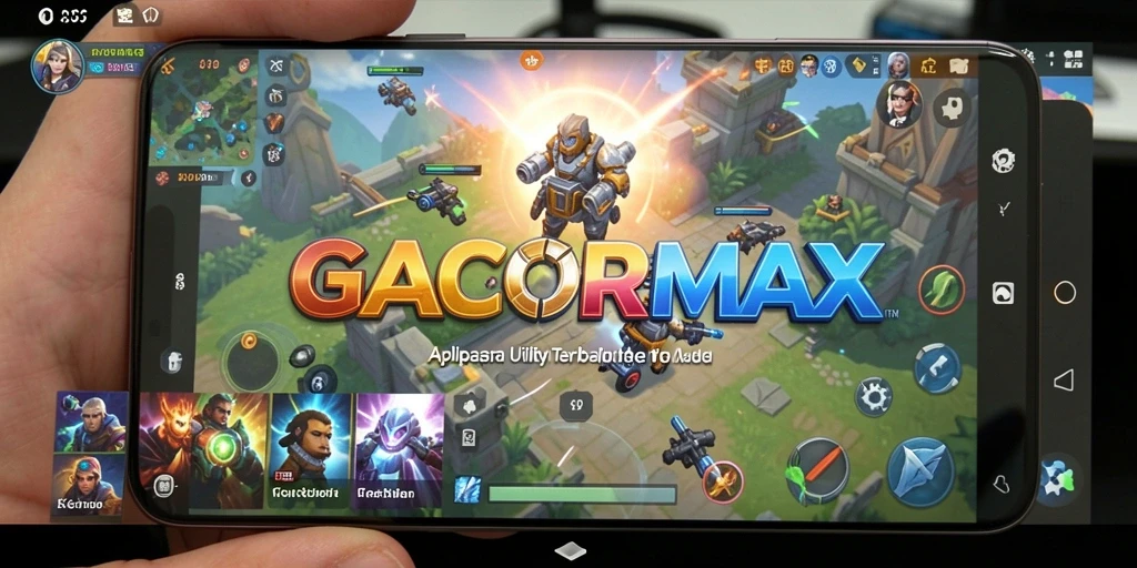 Tampilan antarmuka GACORMAX yang sederhana dan fungsional.