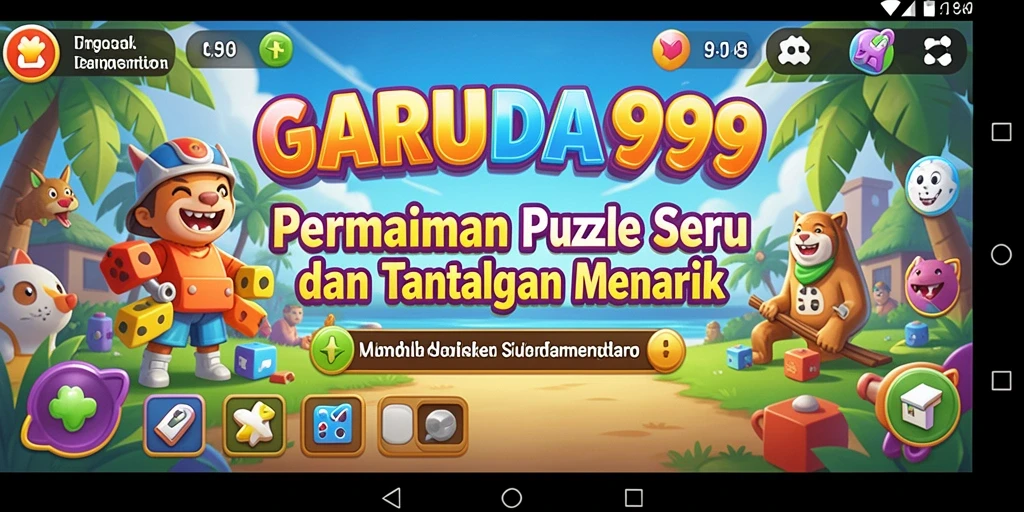 Tampilan gameplay dari GARUDA999 yang mengasyikkan dan penuh tantangan.
