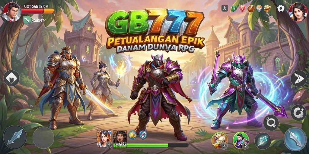 Tampilan gameplay RPG yang mengasyikkan dan penuh aksi.
