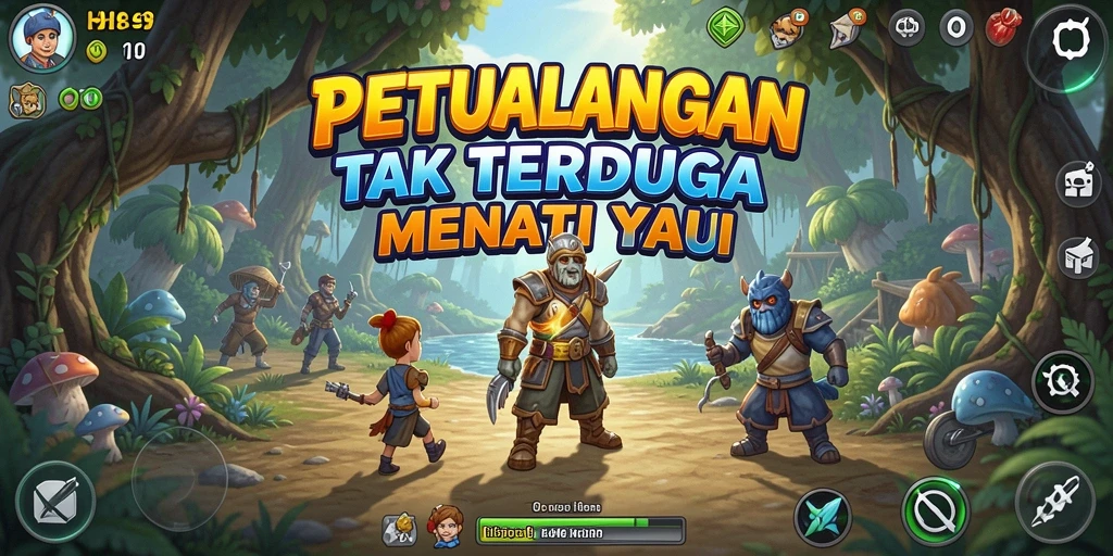 Tampilan gameplay H89 yang mendebarkan dengan petualangan yang penuh tantangan.