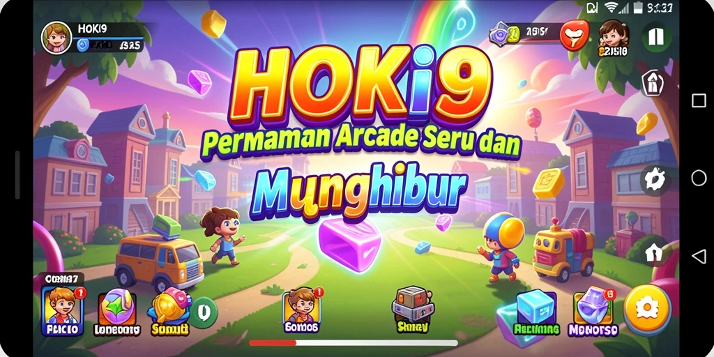 Screenshot utama HOKI9 menampilkan aksi seru dalam permainan Arcade.