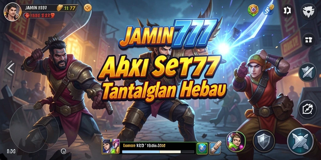 Tampilan gameplay seru dalam JAMIN777, menampilkan aksi mendebarkan dan grafis menawan.