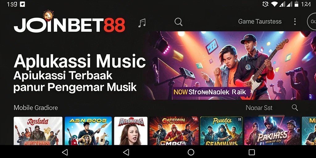 Gameplay seru JOINBET88 dengan fitur musik interaktif.
