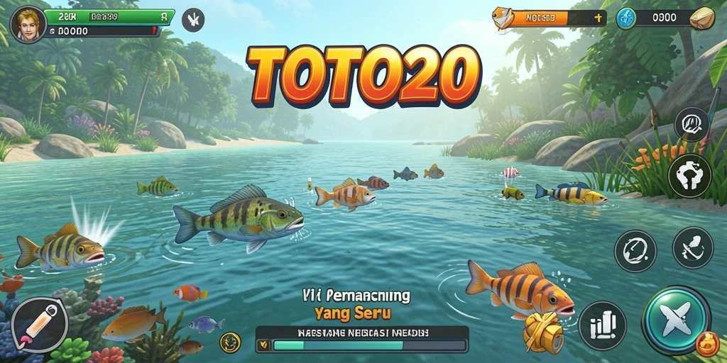 Tangkapan besar dalam gameplay TOTO20 yang seru.